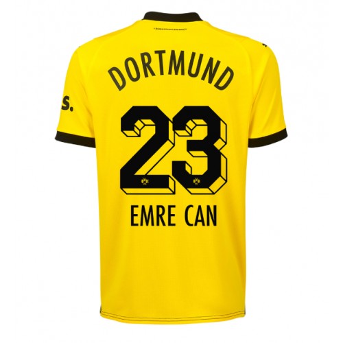 Echipament fotbal Borussia Dortmund Emre Can #23 Tricou Acasa 2023-24 maneca scurta